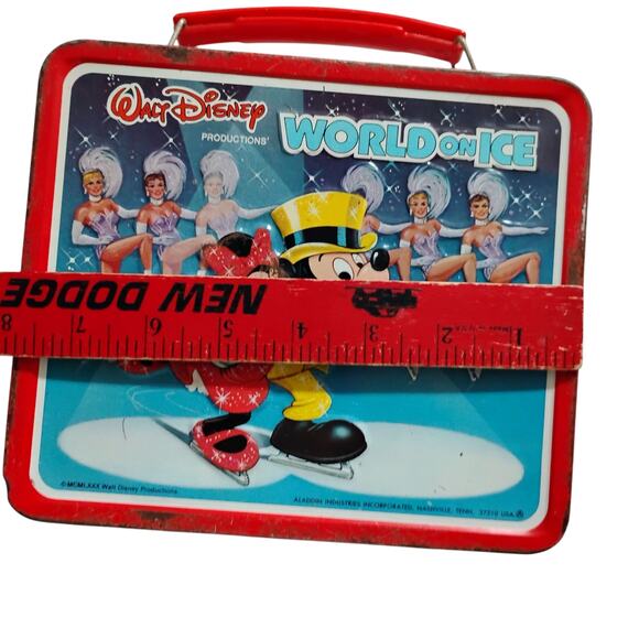 🎢 Walt Disney Metal Lunchbox | Aladdin | Double-Sided | Lunchbox ONLY - Picture 11 of 16